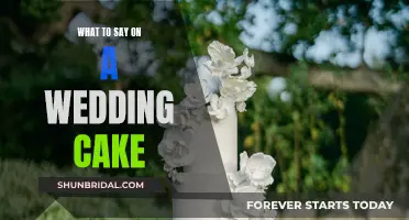 Creative Ways to Personalize Your Wedding Cake Message