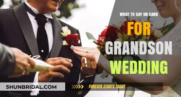 Heartfelt Wedding Wishes: Perfect Card Messages for Your Grandson's Big Day