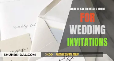 Wedding Invitation Details: What to Include and How