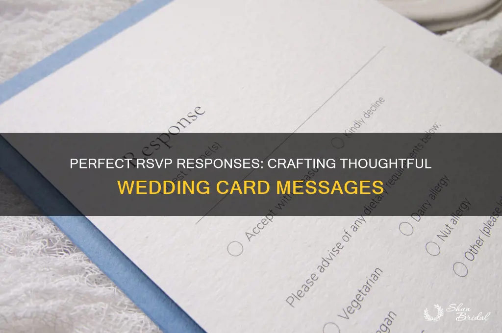 what to say on rsvp wedding cards