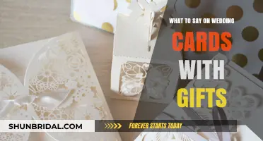 Thoughtful Wedding Card Messages: Perfect Words to Accompany Your Gift