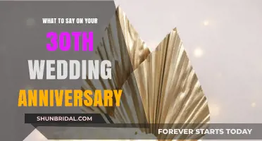 Celebrating 30 Years of Love: Heartfelt Words for Your Anniversary