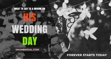 Heartfelt Words for the Groom: Perfect Wedding Day Encouragement