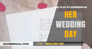 Heartfelt Words for Your Stepdaughter’s Wedding: A Guide to Perfect Wishes