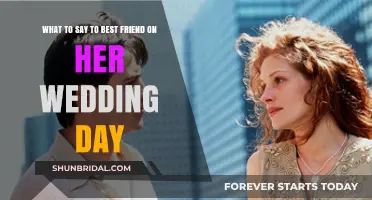 Heartfelt Words to Celebrate Your Best Friend’s Wedding Day