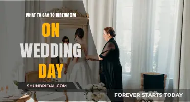 Honoring Your Birth Mom: Thoughtful Wedding Day Messages to Share