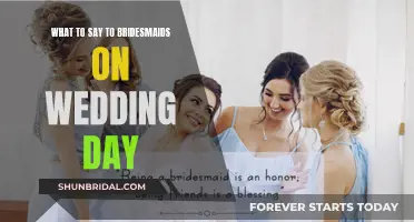 Expressing Gratitude to Your Bridesmaids on Your Wedding Day