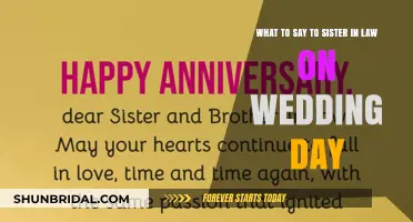 Heartfelt Wedding Day Wishes: Perfect Words for Your Sister-in-Law