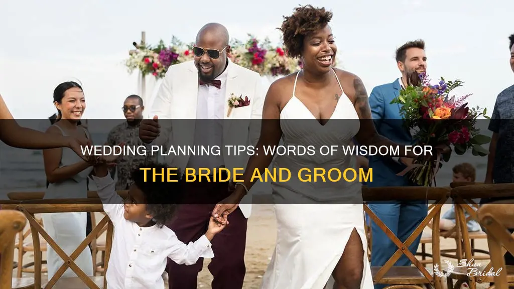 what to say to someone planning a wedding