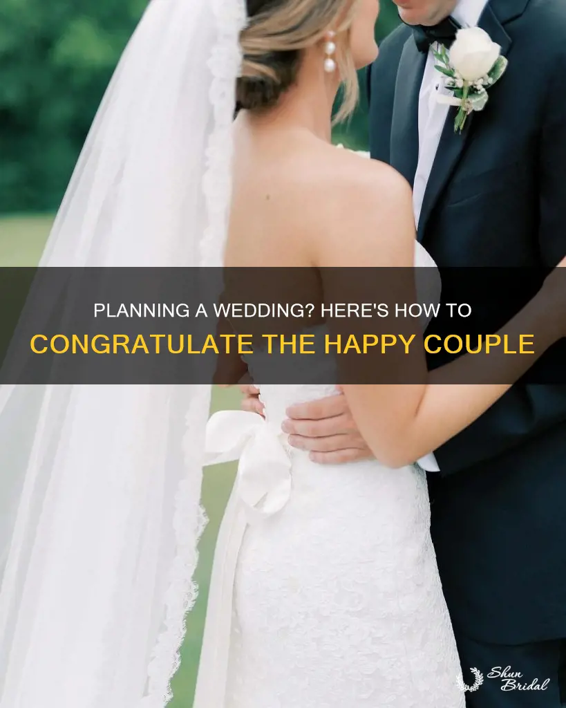 what to say to someone planning a wedding