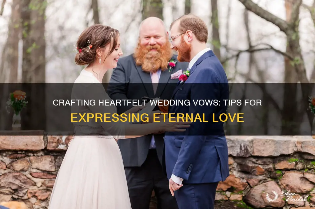 what to say wedding vows