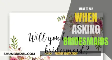 How to Pop the Bridesmaid Question