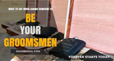 How to Ask Your Groomsmen: Perfect Words for the Proposal