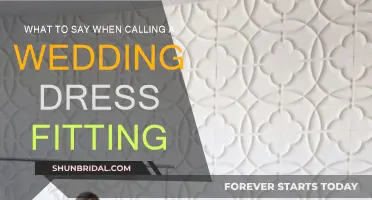 Tips for Calling to Schedule a Wedding Dress Fitting