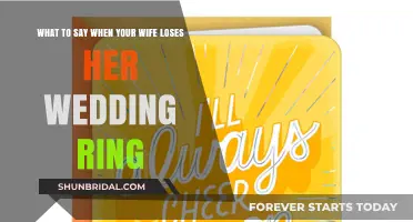 How to Respond When Your Wife Loses Her Wedding Ring