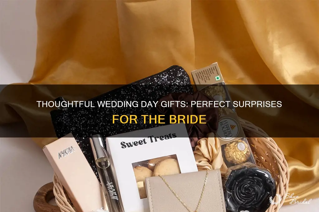 what to send bride on wedding day