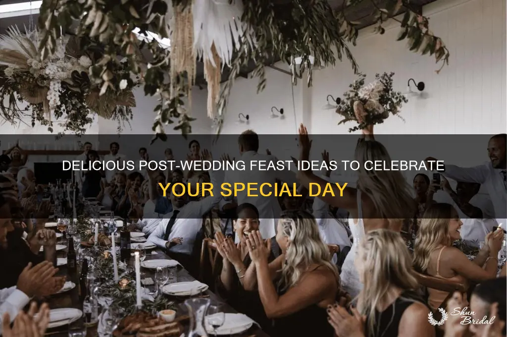 what to serve after wedding ceremony