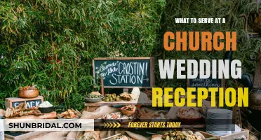 Church Wedding Reception Food Ideas