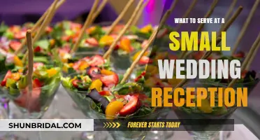 Delicious Reception Food Ideas for Small Weddings