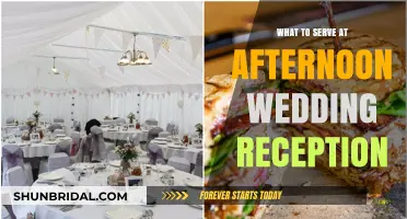 Delicious Wedding Reception Food Ideas for the Afternoon