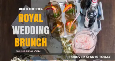 Elegant Royal Wedding Brunch: Fit for a King and Queen