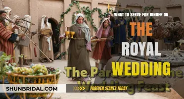 Elegant Royal Wedding Dinner Ideas: A Regal Feast to Celebrate