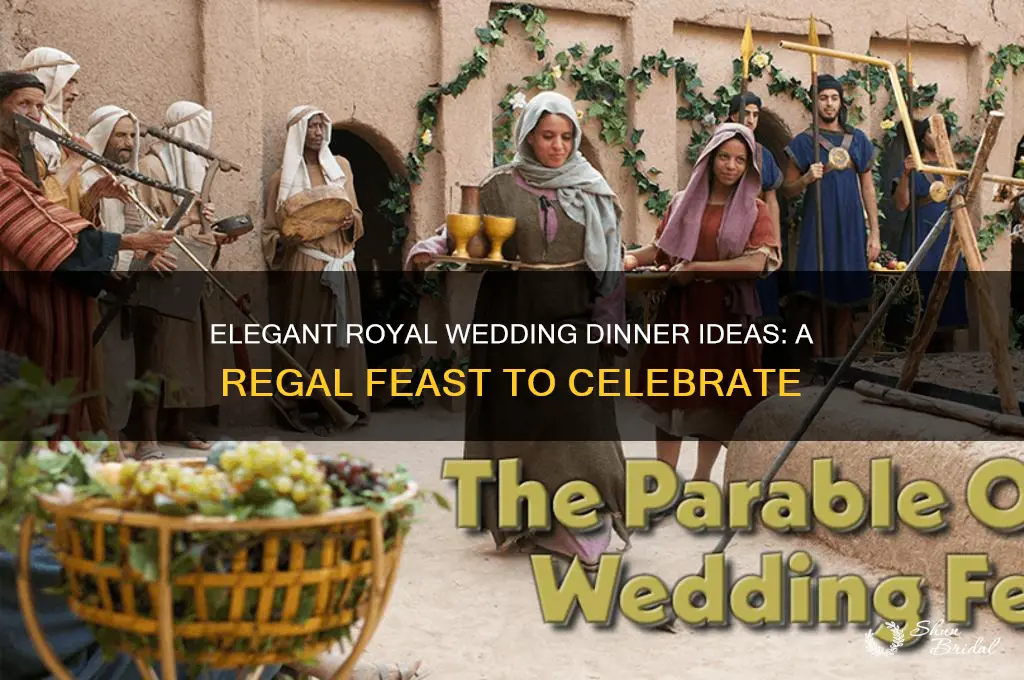 what to serve for dinner on the royal wedding