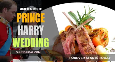 Harry's Wedding Menu: What to Serve?