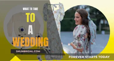 Essential Items to Bring to a Wedding