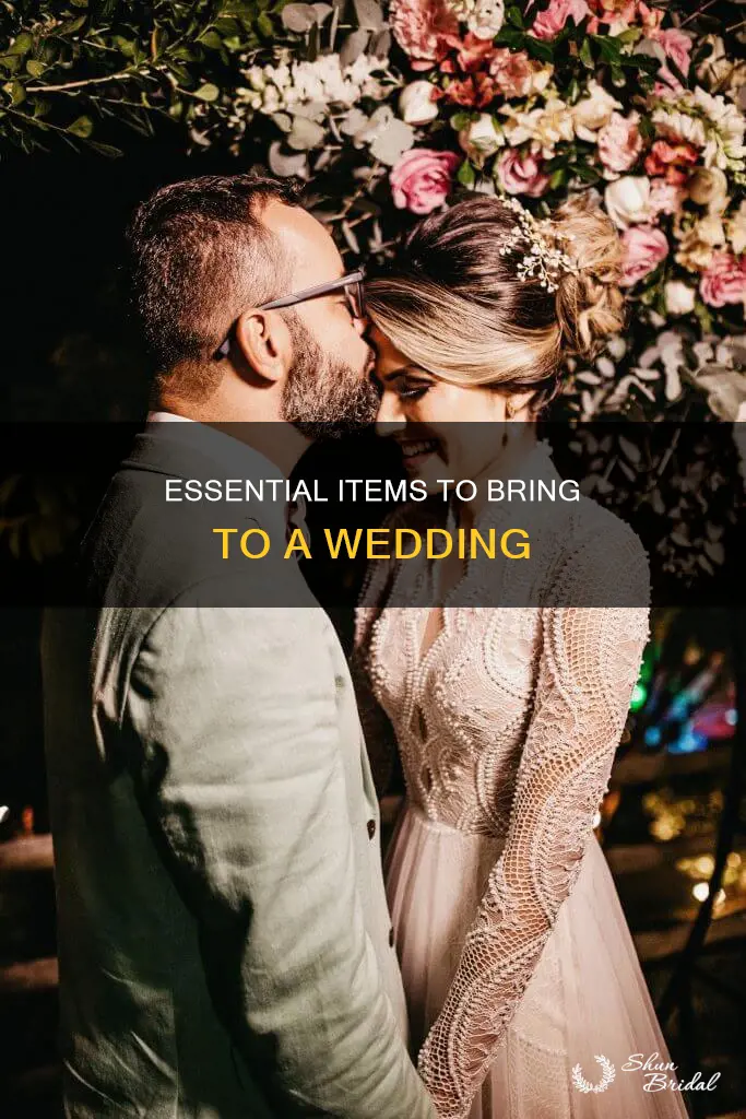 what to take to a wedding