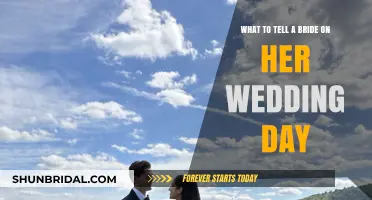 Heartfelt Words for the Bride: Celebrating Her Special Wedding Day