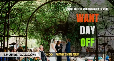 Setting Boundaries: How to Explain Your Day-Off Policy to Wedding Clients