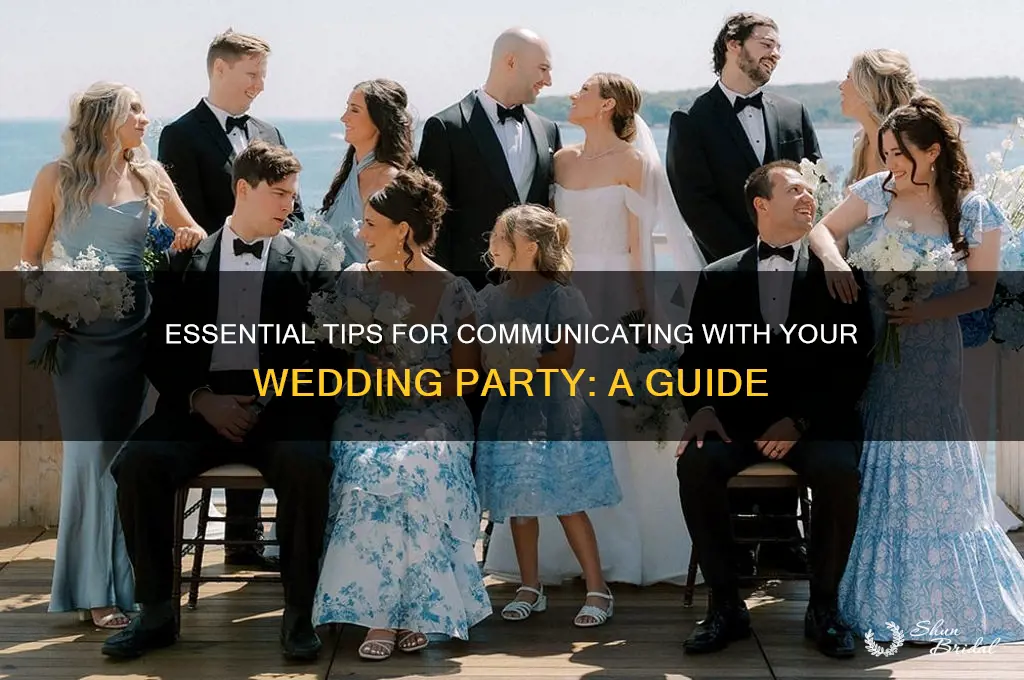 what to tell wedding party