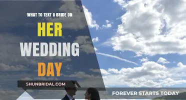Perfect Wedding Day Messages: Thoughtful Texts for the Bride's Big Day