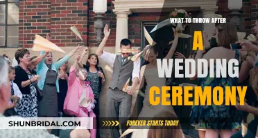 Post-Wedding Toss Traditions: Creative Ideas for Your Ceremony Exit