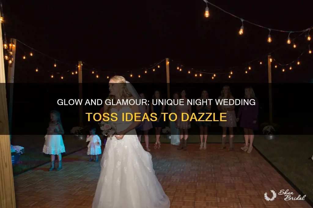 what to throw at a night wedding