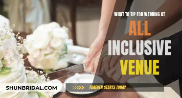 Tipping at All-Inclusive Wedding Venues: How Much is Enough?
