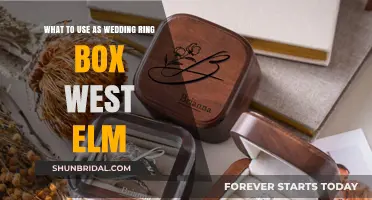 West Elm Wedding: Ring Box Ideas