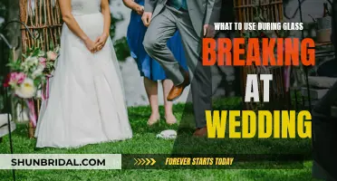 Breaking Glass, Wedding Style
