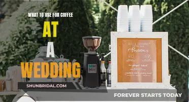 Coffee Options for Your Wedding: A Guide