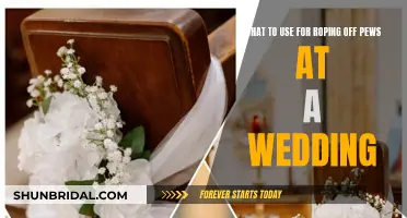 Creative Ways to Reserve Pews at Your Wedding