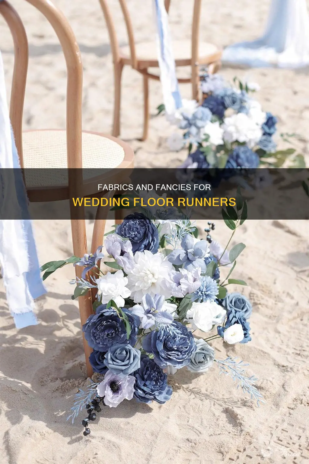 what to use for the wedding floor runner