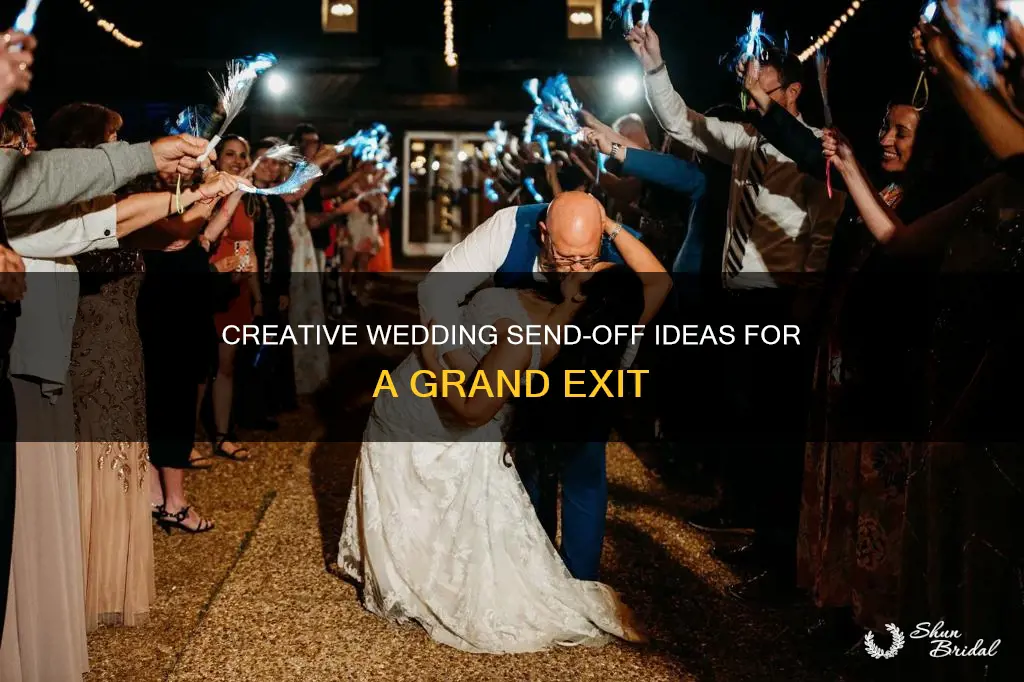 what to use for wedding send off
