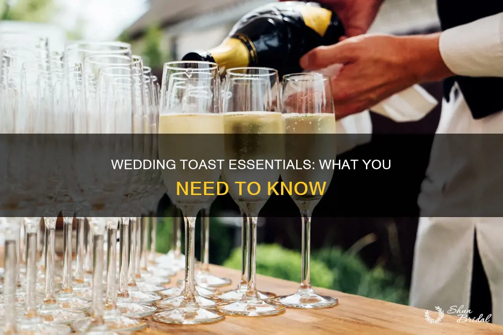 what to use for wedding toast