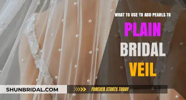 Enhance Your Bridal Veil: Creative Ways to Add Pearls for Elegance