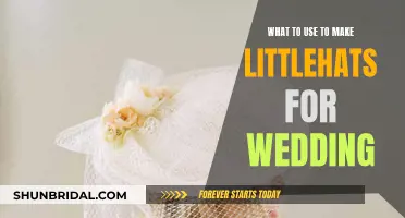 Little Hats, Big Impact: DIY Wedding Accessories