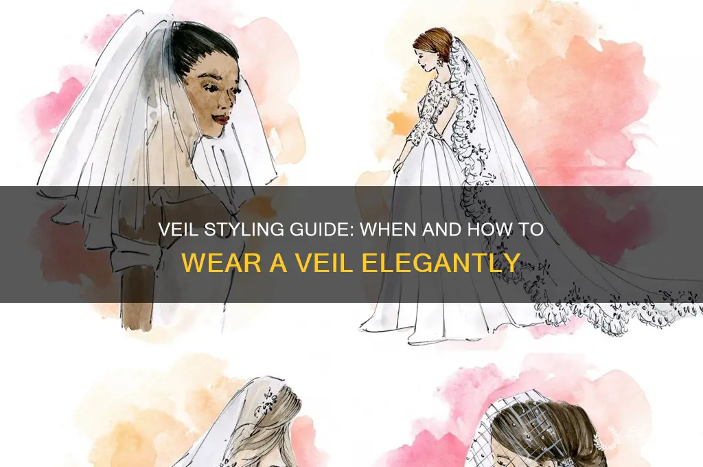 what to wear a veil