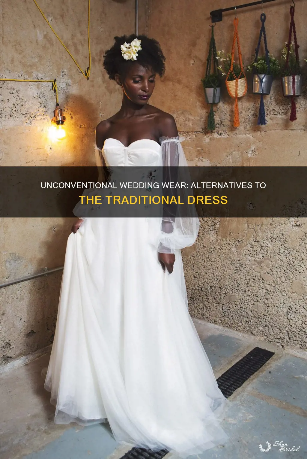 what to wear instead of wedding dress