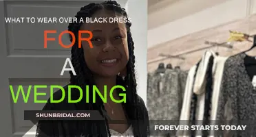 Black Dress Wedding: Layering Ideas for the Big Day