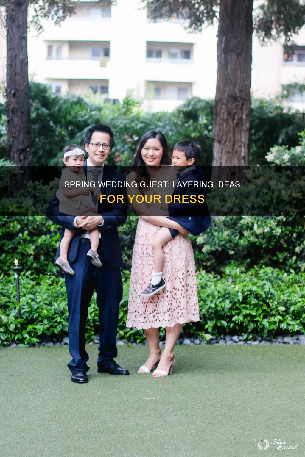 what to wear over a dress for a spring wedding